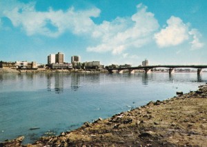 Tigris genom Bagdad